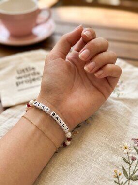 Little Words Project Beaded Word Bracelet Perfect Gift $20 Each